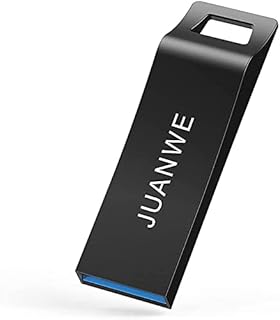 JUANWE 128GB USB Stick USB 3.0 Flash Drive UDP Thumb Drive USB Memory Stick High Speed Pen Drive Waterproof Flash Drive for PC/Laptop/Computer/Sound/External Storage Data/Photo/Video --Black