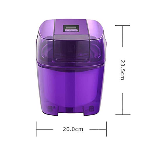 Eismaschine, Lila Kleine Elektrische Sorbet Gefrorene Maschine, DIY Hausgemachte Eismaschine – Bild 3