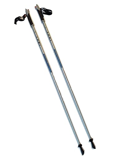 LEKI Nordic Walking Hyper Carbon Series Pole Blue 100cm / 40in