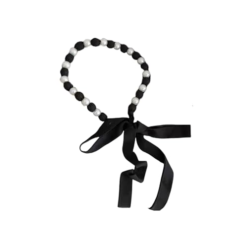 Tie Belts for Women Rope Belt Pearl Dainty Western Boho Multi Purpose Hairband Necklace Fashion Gift for Her