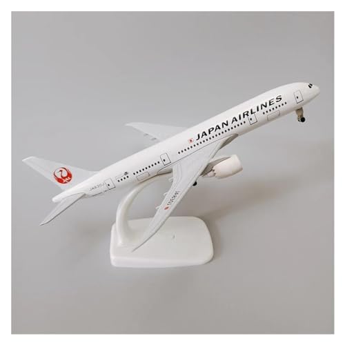 Fighter jet y avión Boeing 787 Air Japan miniatura coleccionable de 20 cm 7
