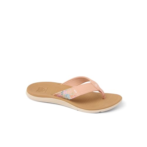Image of REEF Santa Ana Womens Flip Flop, Arch Support, Water Friendly, Non Marking Outsole