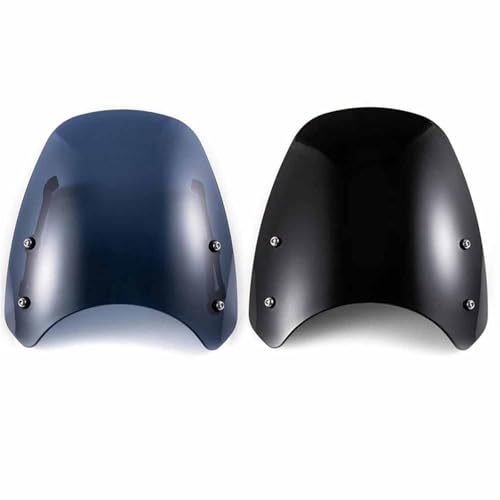 Déflecteurs de vent pour Ducati Scrambler 2015-2019 avec support de fixation noir