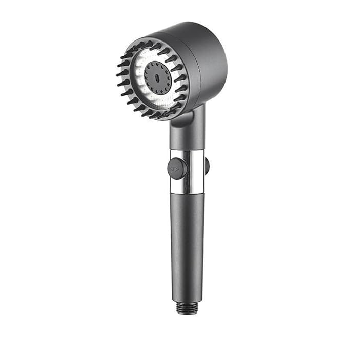 MeeTo Customizable Shower Head Handheld, High Pressure with Filter - Three Spray Settings For Bath | Rain Mode | Mixed Mode | Atomization Mode-Pack of 1 (B0DHP41X7Z) Amazon Price History, Amazon Price Tracker