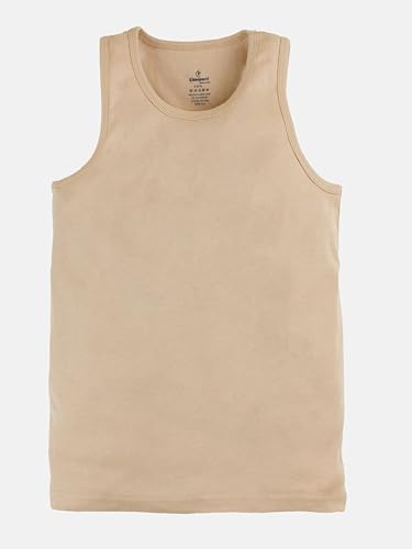 Image of KiddoPanti Boys 100% Cotton Rib Vest Pack of 3