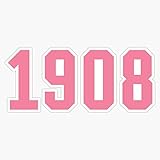1908 Aka Pretty Girls Ivy Pearls Pink Green Phirst Pham Sticker Vinyl Bumper Sticker Decal Waterproof 5'
