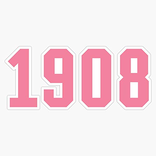1908 Aka Pretty Girls Ivy Pearls Pink Green Phirst Pham Sticker Vinyl Bumper Sticker Decal Waterproof 5