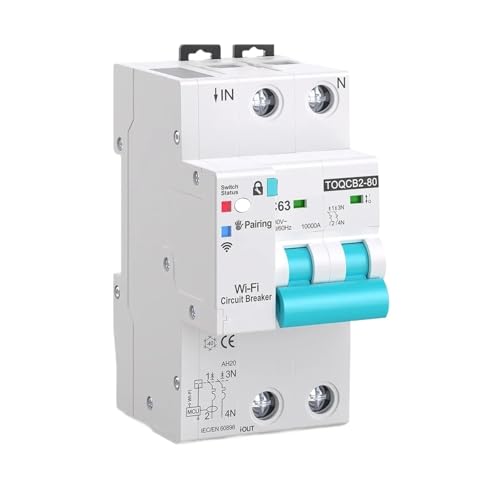 Disjoncteur intelligent Wi-Fi 63 A pour éviter les coupures de courant