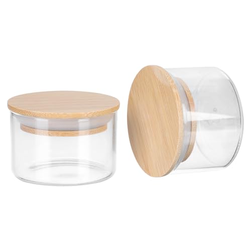 Set de 2 Vasos de Vidrio para Nail Art con Tapa miniatura 1