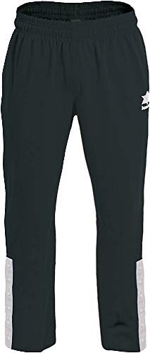 Pantalon de basket garçon Luanvi Quebec jogging de sport enfant noir