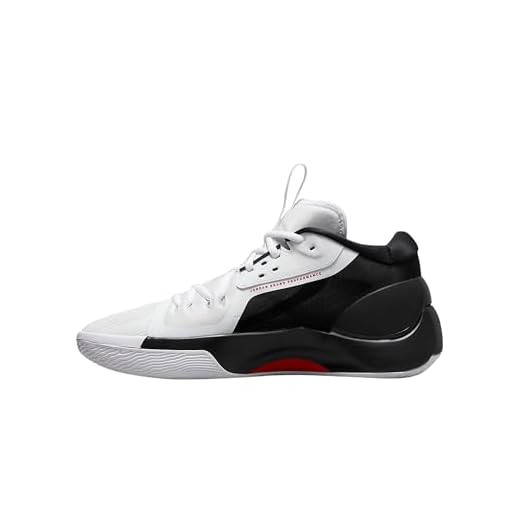 Jordan Air Zoom Separate, Men's Basketball Shoes (Black/University Red-White, US Footwear Size System, Adult, Men, Numeric, Medium, 9)