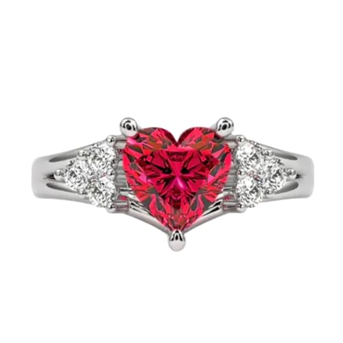 Image of Zarkan 925 Hallmark Heart Pure Silver Rings