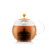 La tetera de cristal transparente te permite ver cuándo tu té ha alcanzado el nivel de infusión deseado
