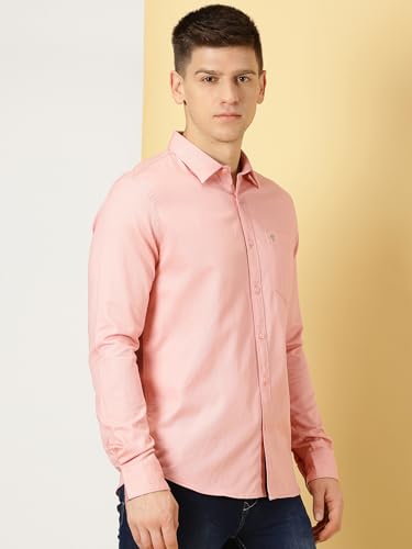 Image of Thomas Scott Men Classic Slim Fit Cotton Casual Full Sleeves Shirt