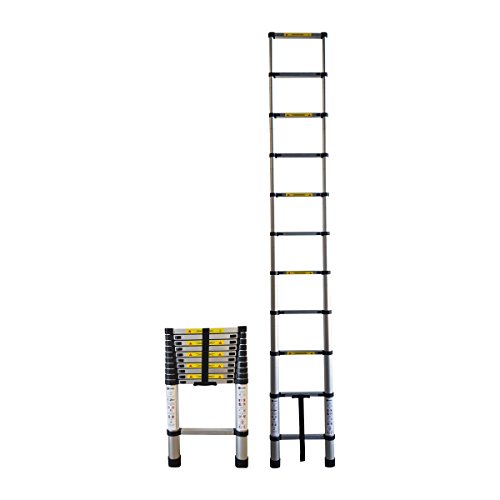 Escada Telescópica, 3,2 Metros, 10 Degraus, Charbs