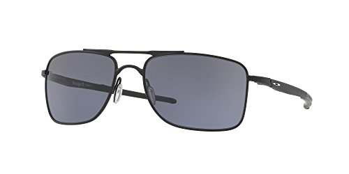 Image of Oakley Mens Oo4124 Gauge 8 Rectangular Sunglasses