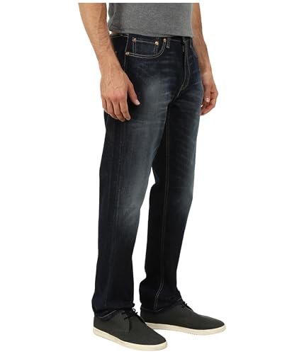 Image of Levi's Men's Big and Tall 541 Athletic Fit Stretch Jean, Cholla Black Overdye - All Seasons Tech, 58W x 30L