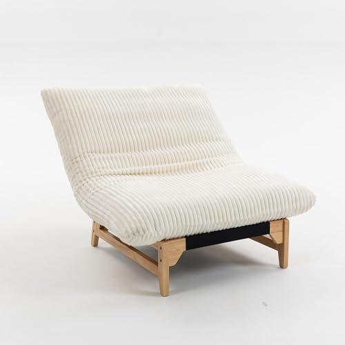 Sillón Lounge Plegable Blanco miniatura 7