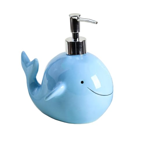 Ceramic Whale Soap Dispenser