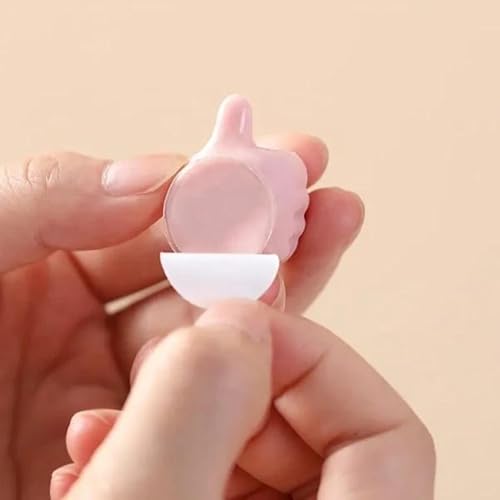 Image of Concepta Creative Silicone Thumb Wall Hook, Multifunction Self Adhesive Cable Organizer Clips Key Hanger, No Punching Nails-Free Utility Hooks Desk Wire Management, Multicolor (Pack of 10 PIS)