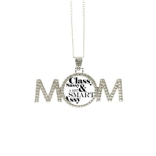 Collier avec citation durable et gravure de précision pour maman