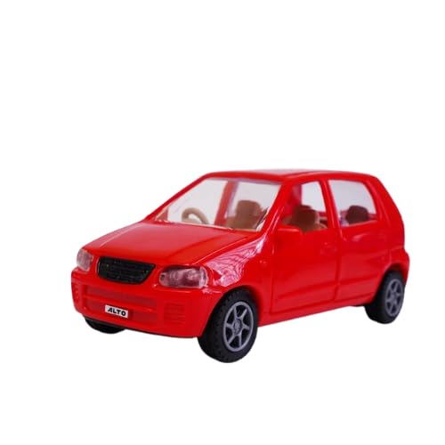 WooZee.. Kid Alto Car Toy With Pull-Back Action And Door Openable Realistic Design Abs Plastic, Red