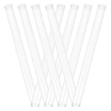 Veemoon Transparente Acryl Räucherstäbchen Tuben 8 Stück mit Halter für Adlerholzstäbchen zum Räuchern in Büro und Zuhause