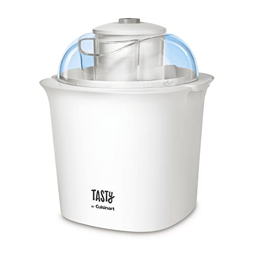 Cuisinart ICM100T Tasty Ice Cream Maker, 8.71"(L) x 8.71"(W) x 10.49"(H), White