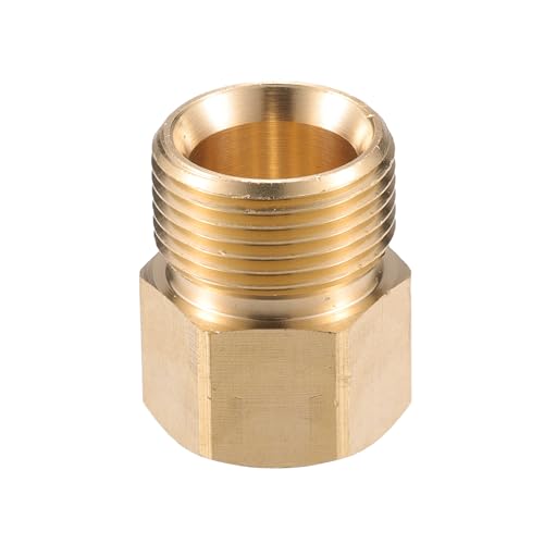 VekAuto ���͐��@�R�l�N�^�[ M18x1.5����15mm M22x1.5���X�ƃI�X�̃A�_�v�^�[�u ���X���z�[�X�R�l�N�^�[ ���͐��@�N�C�b�N�R�l�N�g�p �^�J�� ���F