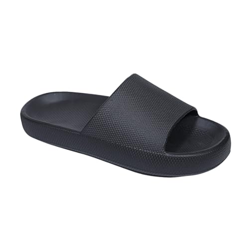 Image of Comfortable Cushioned Sole Arch Support Sliders | Durable Lightweight Flexible Style | Casual Flats Footwear Man | Ultra Soft Sliders for Adult | Stylish & Anti-Skid
