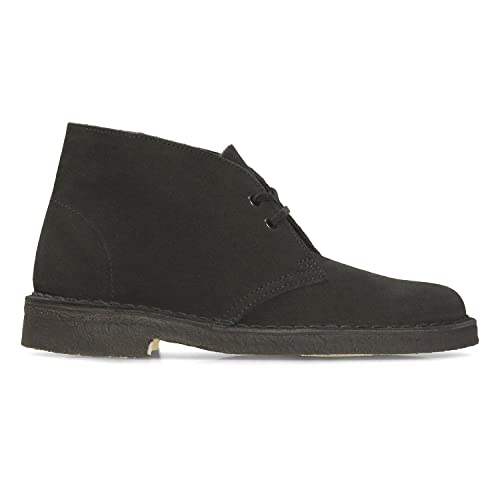 Clarks Originals Desert, Boots femme - Noir (Black), 37 EU (4 UK)