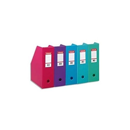 ESSELTE Porte-revues en PVC soudé , dos de 10 cm, assortis