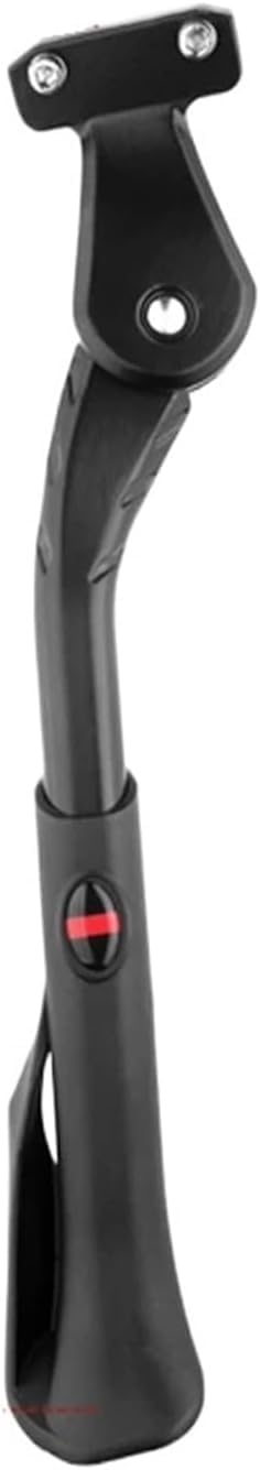 Regulowana podpórka rowerowa, tylna stopa ze stopu aluminium, do roweru górskiego 50.8-73.7 cm, śnieg składany rower i rower elektryczny, czarny