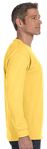 Jerzees Men's Dri-Power Long Sleeve T-Shirt Multipack4