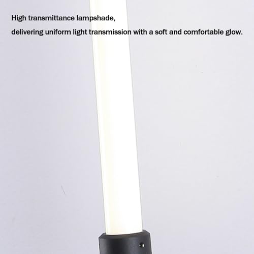 Lámpara de pared LED lineal de 3 temperaturas regulables con acabado negro minimalista para salón 3