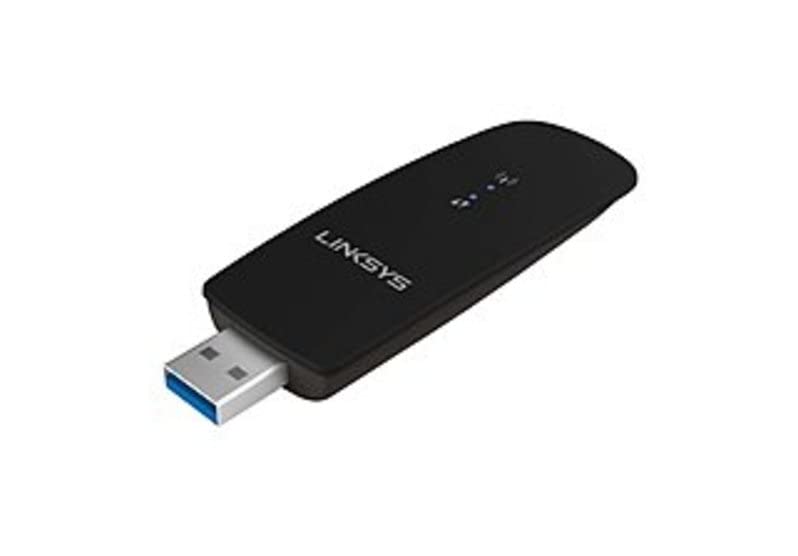 Redes, Wireless Linksys WUSB6300 Adaptador de red inalámbrico AC1200 de doble banda - SuperSpeed USB 3.0-867 Mbps (reacondicionado)