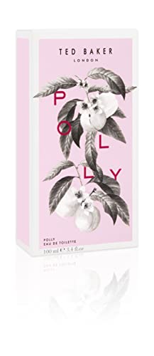 Ted Baker Floret Polly EDT, Peach and Mandarin Top Notes with Jasmine and Honeysuckle Base Notes, Glass Bottle, Polly Fragrance, 100ml - Image 4