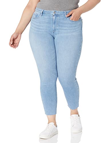 PAIGE Women's Bombshell Crop Raw Hem