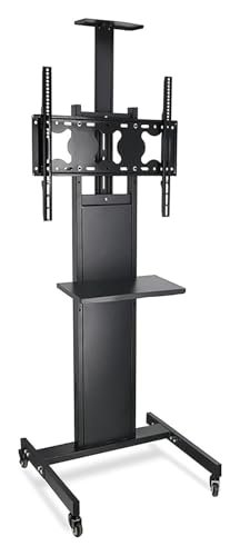 Soporte móvil para TV con ruedas ajustable miniatura 6