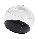 Milageto Kreativer aufblasbarer Hutformer, Huthalter, Hutständer, innere Stütze, Hutreiniger, Hutwascher für Fotogeschäft, Tischplatte, Heimaufbewahrung, 17x14cm