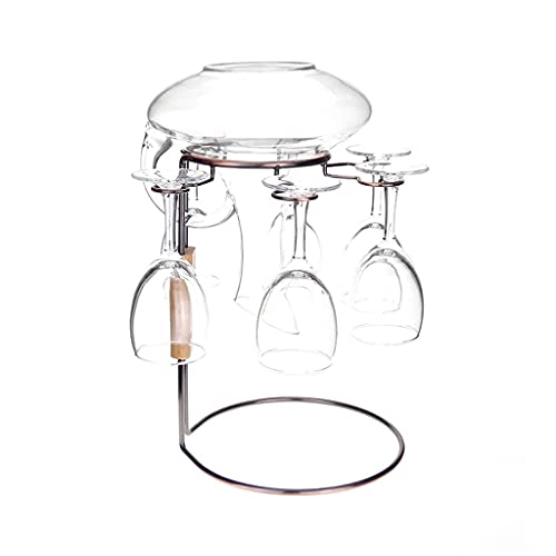 Soporte para botellas de vino de hierro forjado y metal miniatura 4