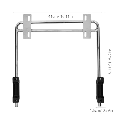 Repose-Pieds pour Chaise Pivotante 41,5 Cm en Métal Rétractable - 3