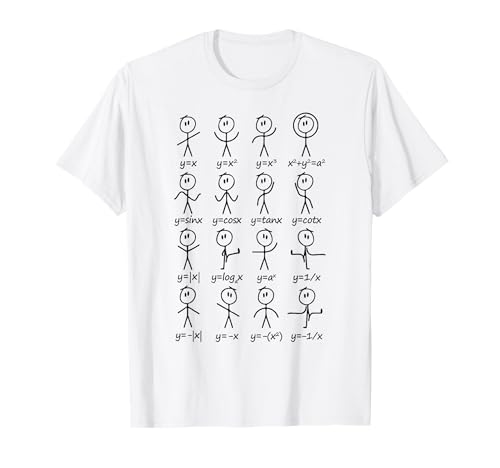 Funny Algebra Dance Function Geek Math Equation Teacher Gift T-Shirt