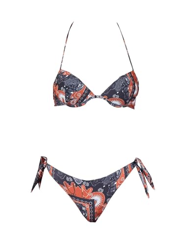 Maillot de bain noir FK23-0445X1 une pièce classique élégant
