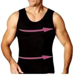 Cinta Modeladora Masculina Colete Redutor Postura Bodyshaper Slim Fitness