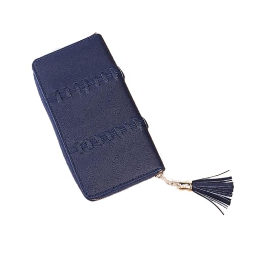 Fashion zipper ladies wallet multi-card position medium and long tassel card bag men's wallet mobile phone bag wallet & card cases