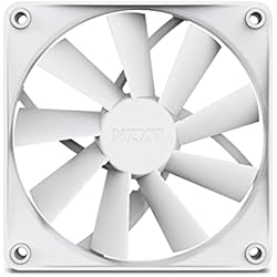 Ventilador Nzxt 120Mm Nzxt F120Q Quiet Airflow Fans - RF-Q12SF-W1 - Aumenta el Volumen de Aire - Funcionamiento silencioso - Durabilidad a Largo Plazo - Paquete Individual de Ventilador de 120 mm - Blanco