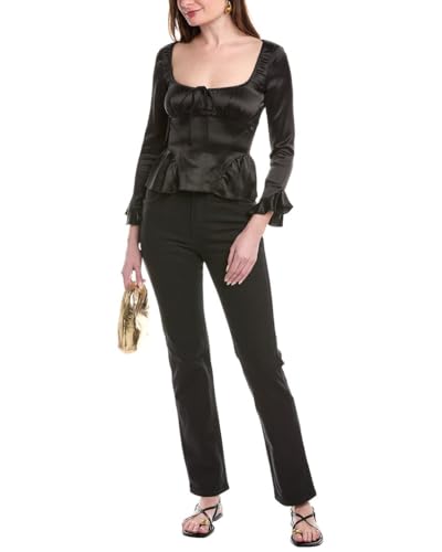 STAUD + WRANGLER EVERYDAY JEAN IN BLACK