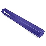 We Sell Mats 9 ft Folding Foam Balance Beam Bar, Portable Gymnastics Equipment for Gymnast, Children or Cheerleaders, Purple