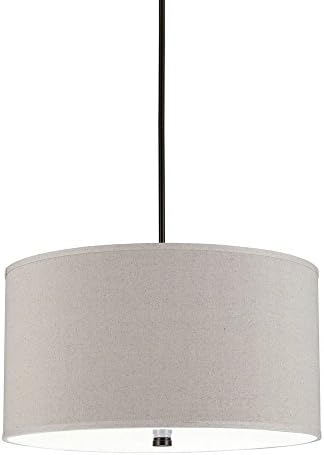 Miniatura 5 de Generation Lighting 65262EN3-710 Dayna - Colgante de cuatro luces, colgante moderno, bronce